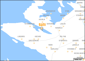 map of Suni