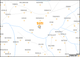 map of Suni