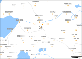 map of Sunjiacun