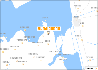 map of Sunjiagang