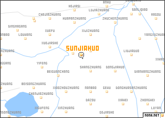 map of Sunjiahuo