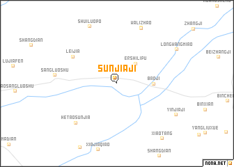 map of Sunjiaji