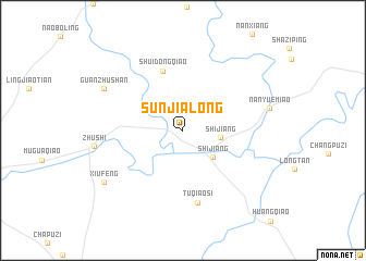 map of Sunjialong