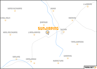 map of Sunjiaping