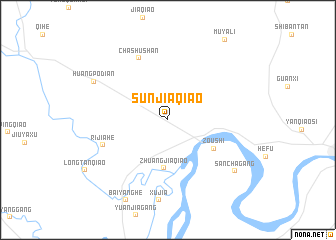 map of Sunjiaqiao