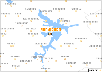 map of Sunjiawan