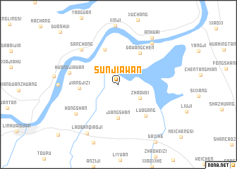 map of Sunjiawan