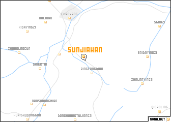 map of Sunjiawan