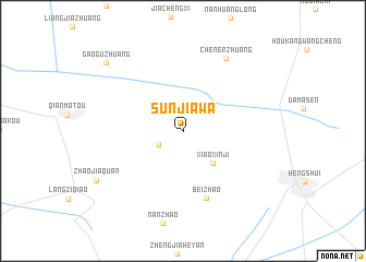 map of Sunjiawa