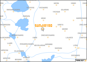 map of Sunjiayao