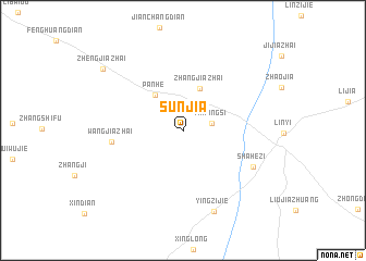 map of Sunjia
