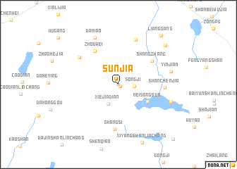 map of Sunjia