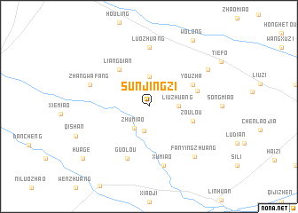 map of Sunjingzi