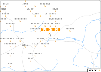 map of Sunkandu