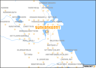 map of Sunkankerny