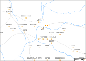 map of Sunkari