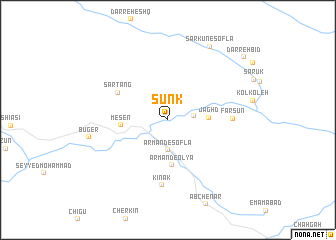 map of Sūnk