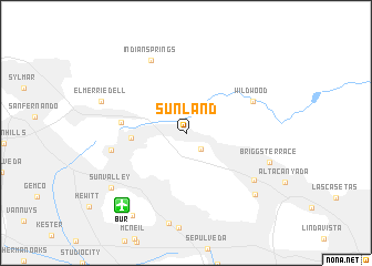 map of Sunland