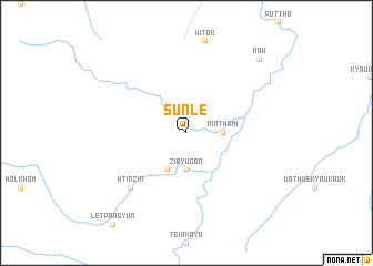 map of Sunle