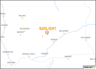 map of Sunlight