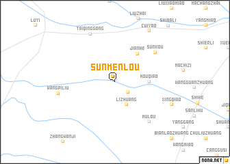 map of Sunmenlou