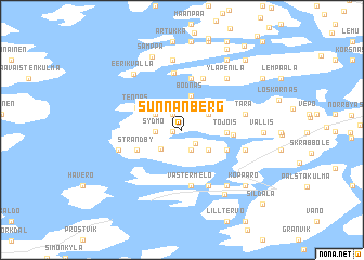 map of Sunnanberg