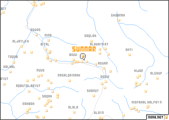 map of Sunnār