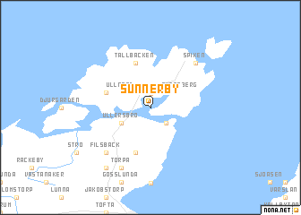 map of Sunnerby