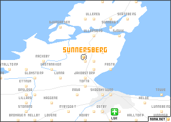 map of Sunnersberg