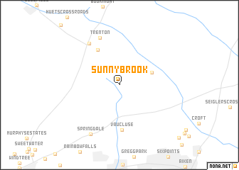 map of Sunny Brook