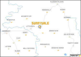 map of Sunnydale