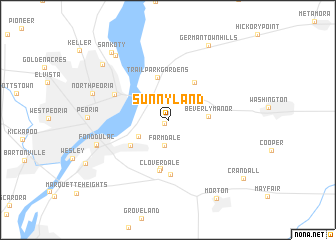 map of Sunnyland