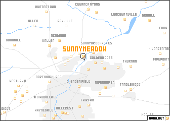 map of Sunnymeadow