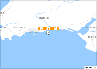 map of Sunny Seas