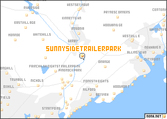 map of Sunnyside Trailer Park