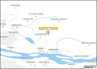 map of Sunnyside