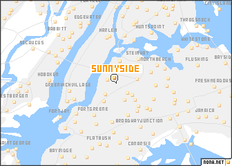 map of Sunnyside