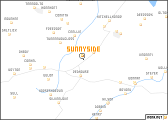 map of Sunnyside