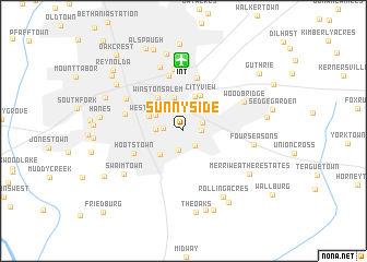 map of Sunnyside