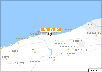 map of Sunnyside