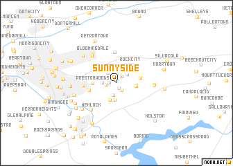 map of Sunnyside