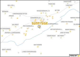 map of Sunnyside