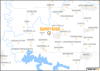 map of Sunnyside