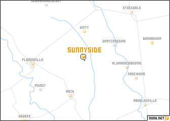 map of Sunnyside