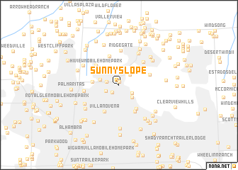 map of Sunnyslope