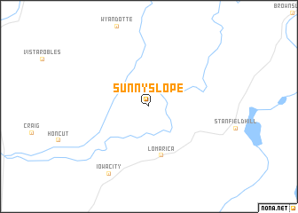 map of Sunnyslope