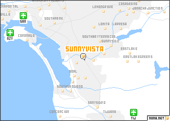 map of Sunny Vista