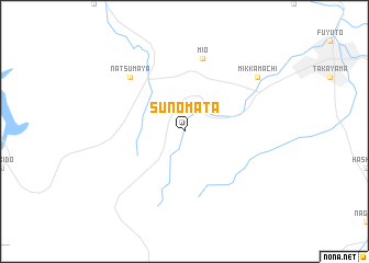 map of Sunomata