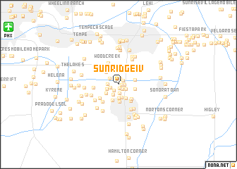 map of Sunridge IV