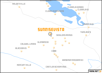 map of Sunrise Vista